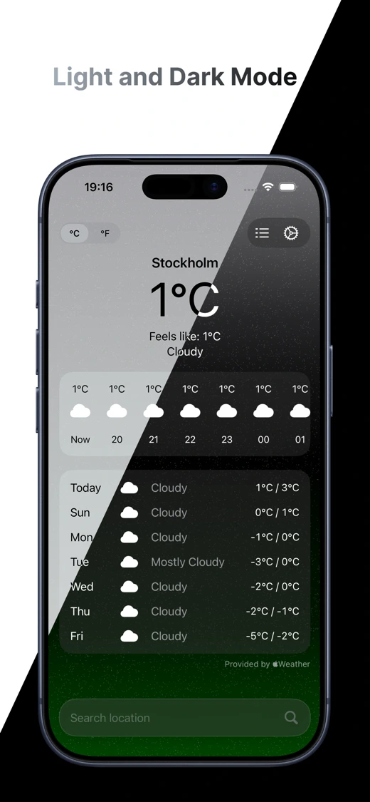 GradientCast:  Local Weather screenshot 7