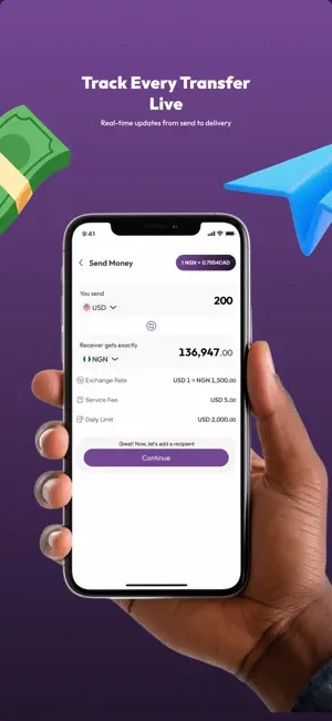 SmartSend Finance screenshot 4