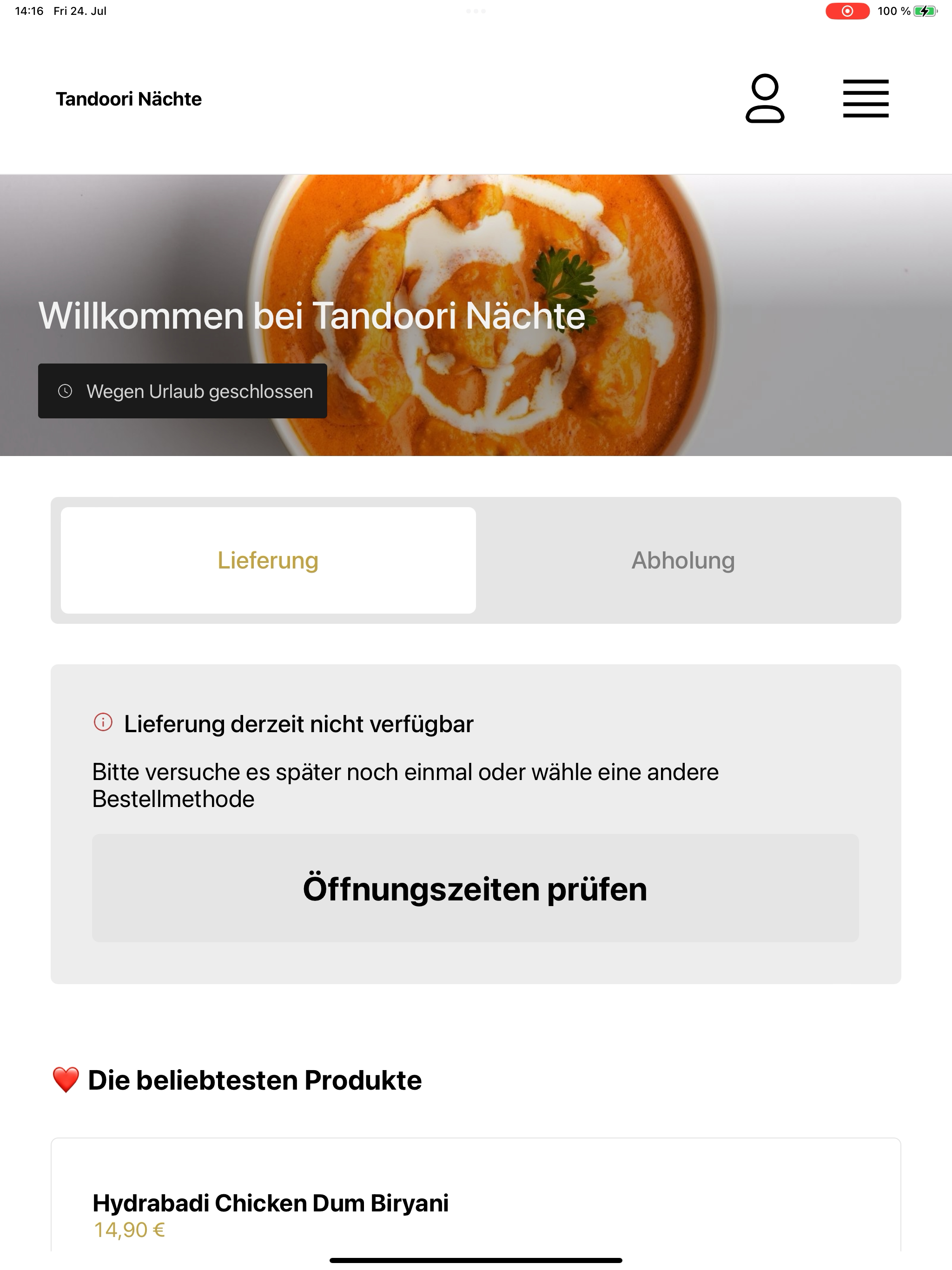 Tandoori Nächte screenshot 7