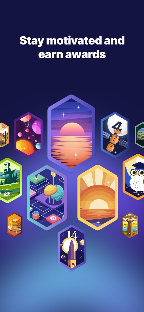 PhysiApp - Explore a vibrant collection of awards earned for consistent progress and maintain engagement through motivational achievements.