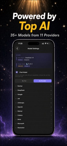 Rochat - AI Character Chat iPhone screenshot