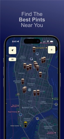 Pints Map screenshot