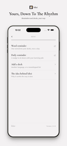 Leksi: Language Flashcards Screenshot 8 of 8