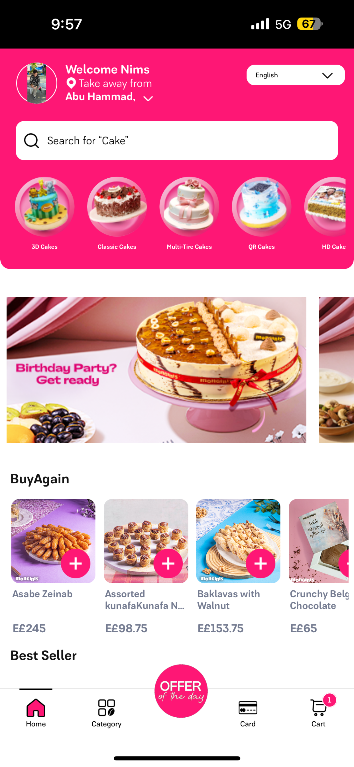 Monginis Bakery