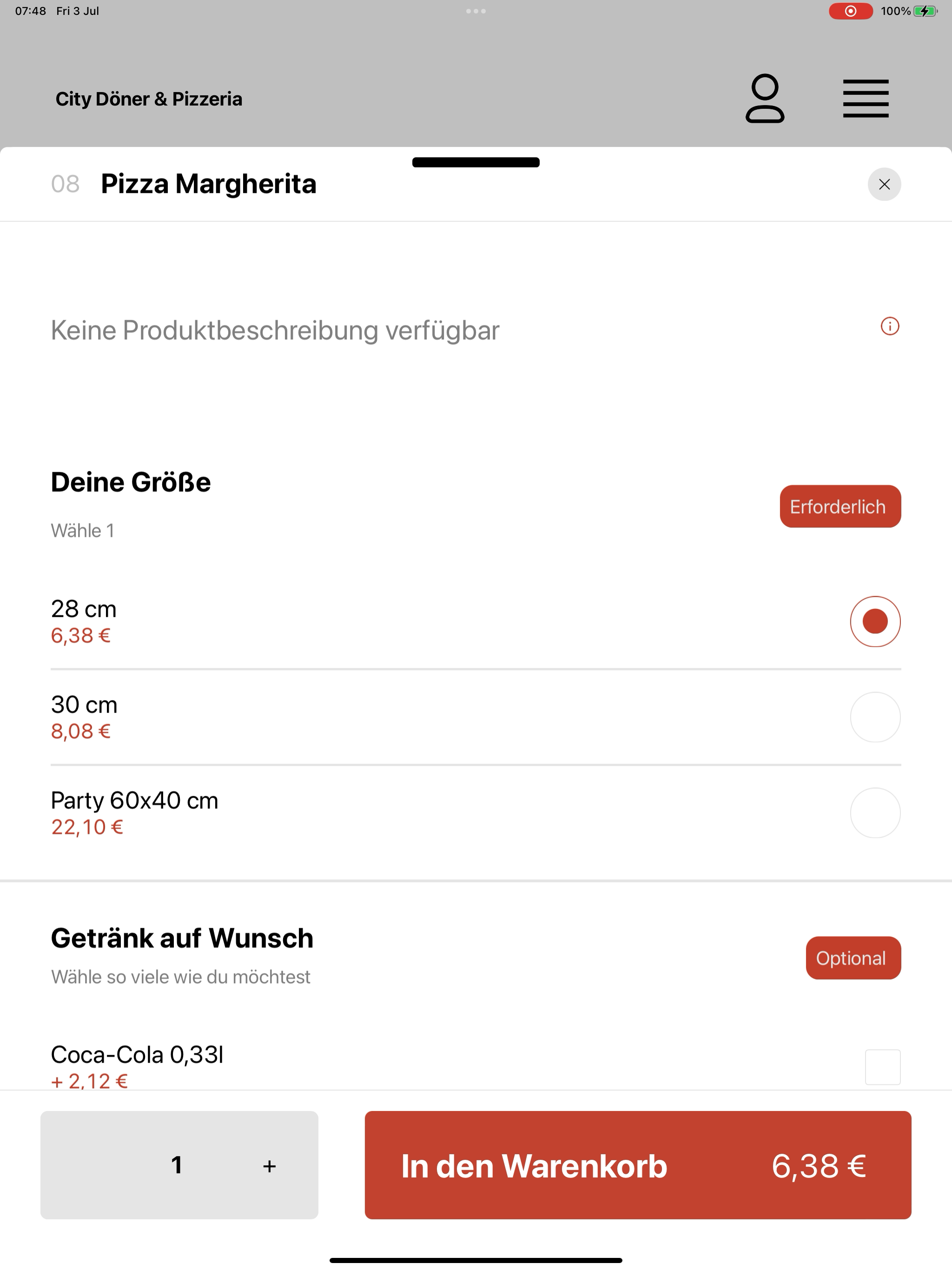 City Döner & Pizzeria screenshot 16