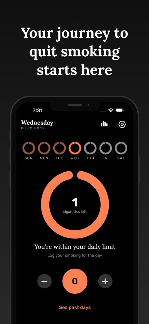 Echo - Track your smoking - Whether you're aiming to reduc