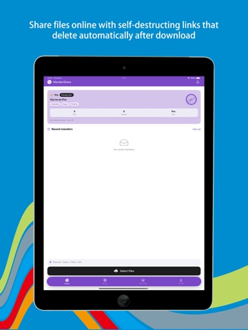 Wonder Share - Transfer Files iPad screenshot