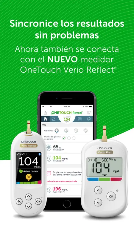 OneTouch Reveal® app screenshot 1 of 6