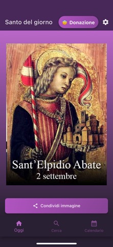 Santo del giorno - Tutti Santi iPhone screenshot