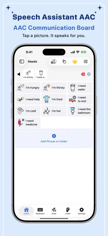 Speech Assistant - AAC Pad screenshot 1 of 9