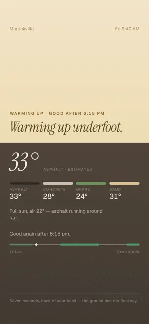 PawWalk — Pavement Heat Check screenshot 3