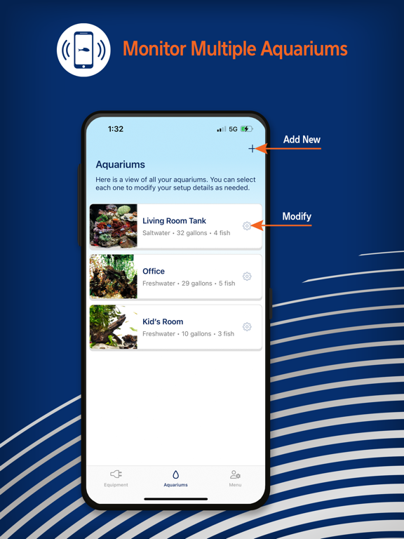Screenshot #6 pour Aqueon BlueIQ Aquarium Manager