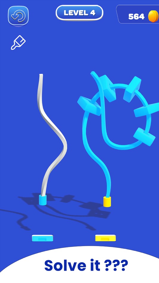 #6. Twisted Roads Tangle Puzzle (iOS) 由: Muhammad Faisal