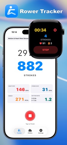 Rower Tracker screenshot