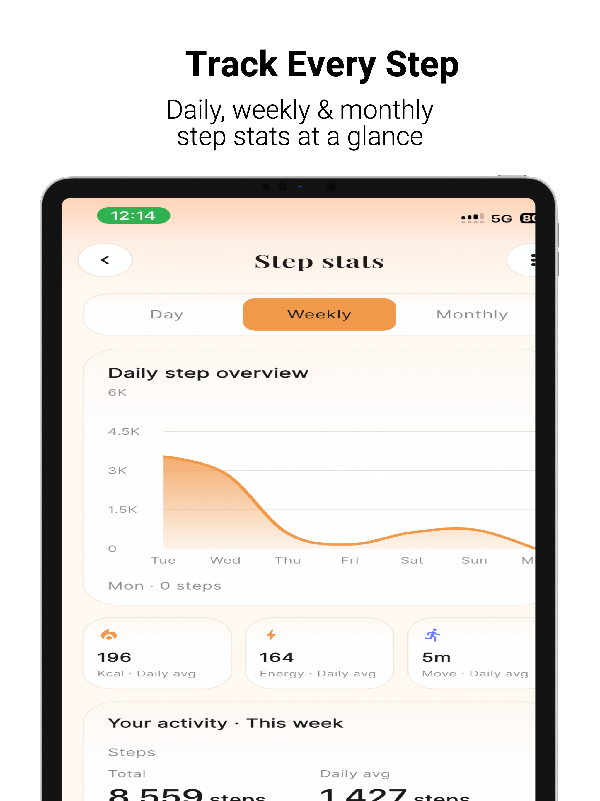 PeakFit Fitness Tracker