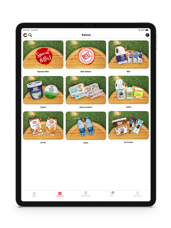 KDCOW iPad screenshot 4 - Shopping app