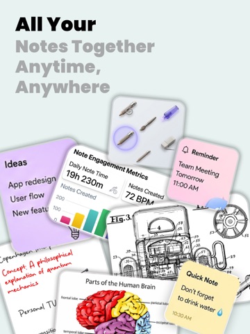 Meeting Notes & Work Planner iPad screenshot