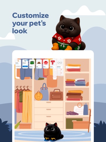 Tabby: Self-Care Pet iPad screenshot