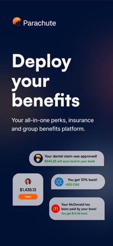 Parachute Benefits Screenshot 1 of 6