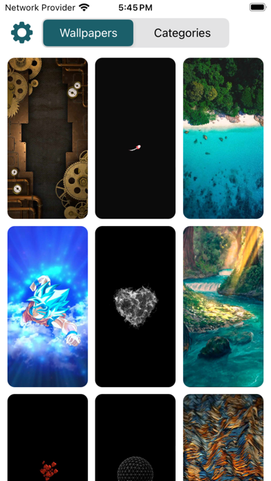 Screenshot #1 pour Live wallpapers - Screen Art