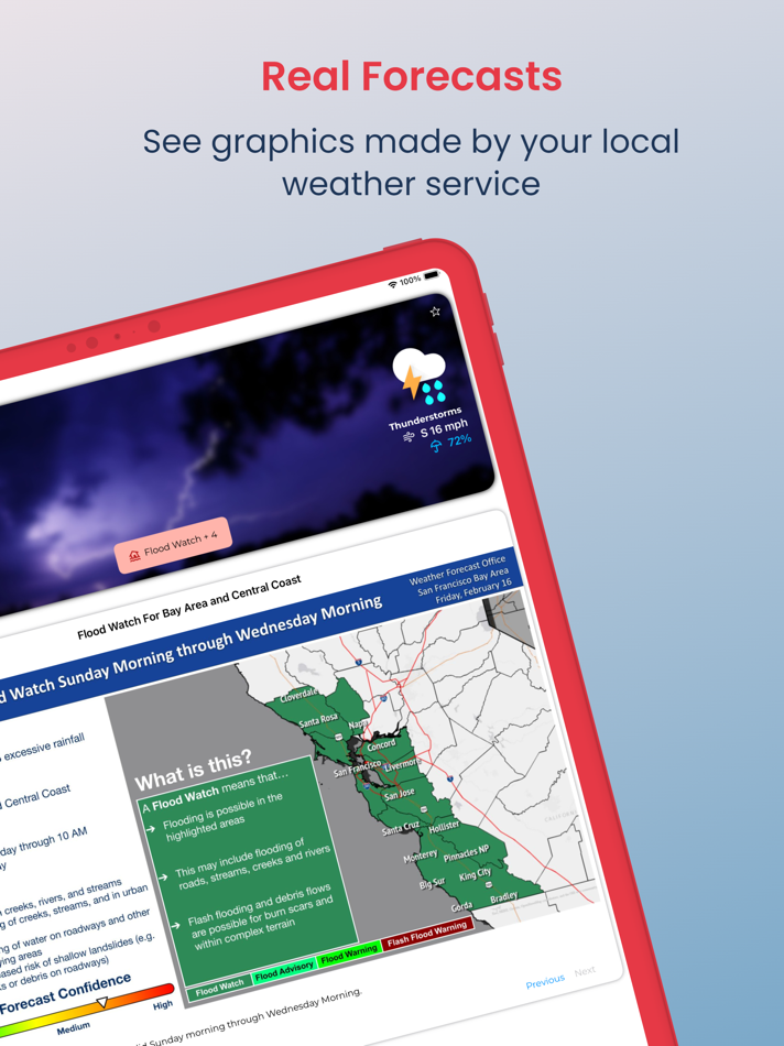 #2. NWS Weather Report (iOS) 由: Darren Davis