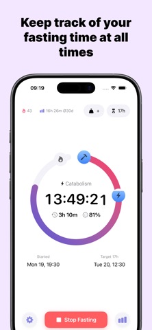 Fasting Tracker: FastUp Screenshot 1 of 8