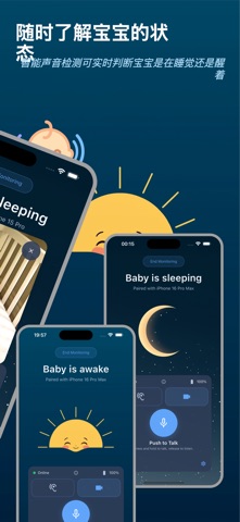 婴儿监视器 保姆摄像头 夜视WiFi: Adarya screenshot