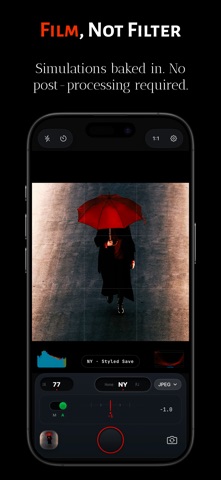 Iris : Manual Camera - Zero Ai iPhone screenshot