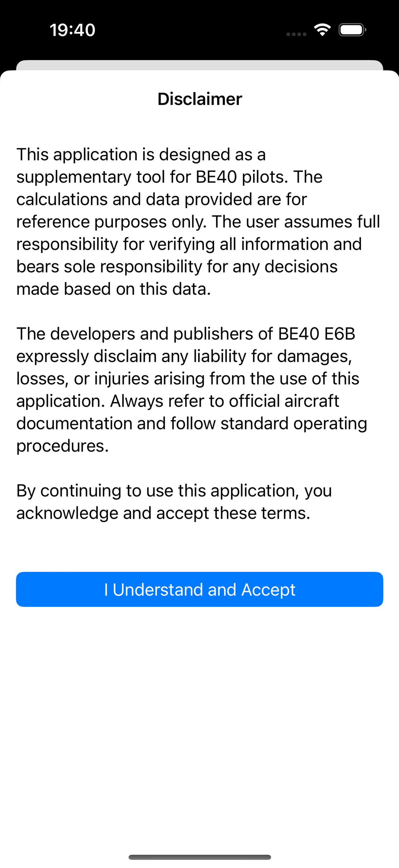 BE40 E6B