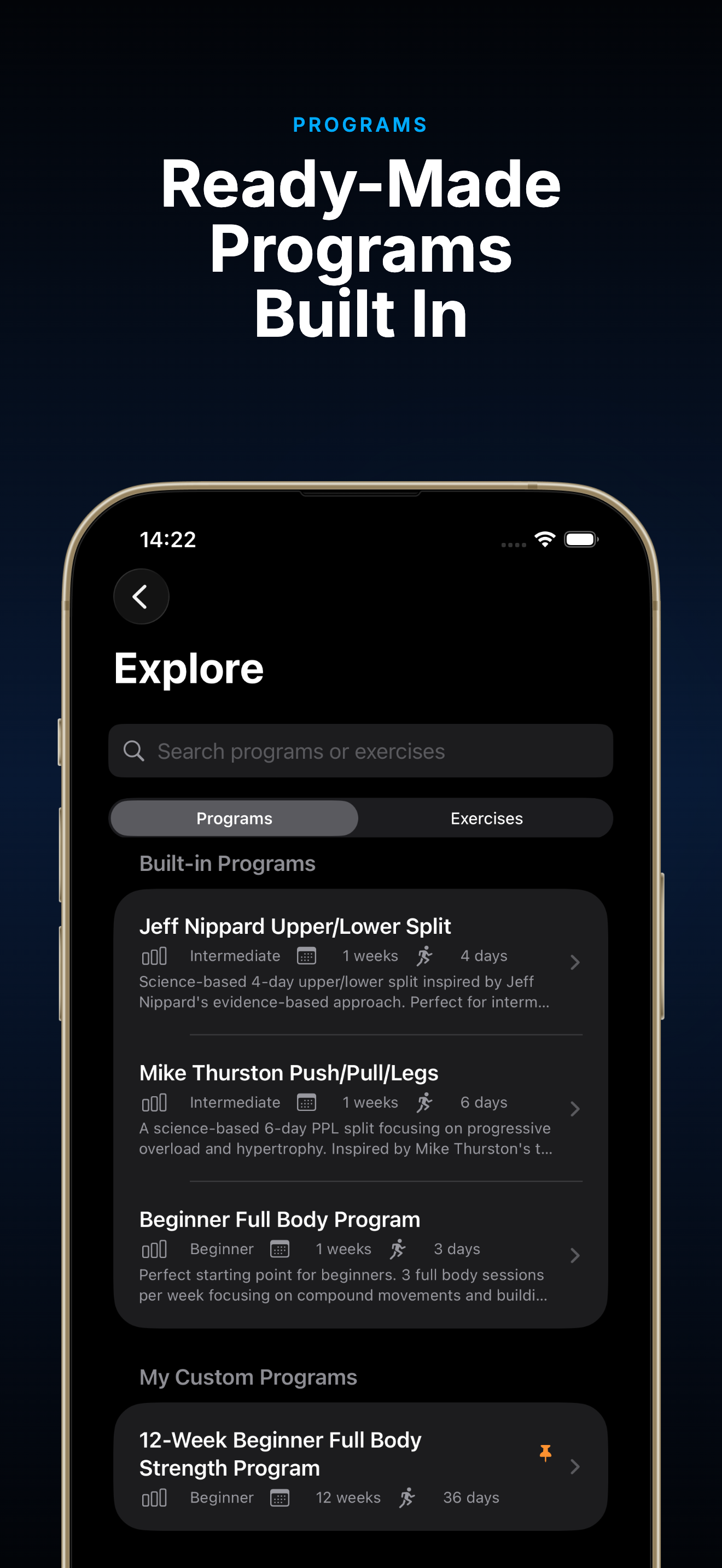 OverLog - Workout Tracker