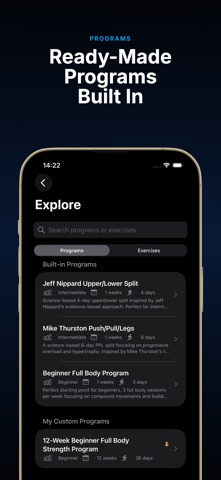 OverLog - Workout Tracker Screenshot 6 of 7