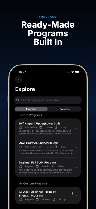 OverLog - Workout Tracker Screenshot 6 of 7