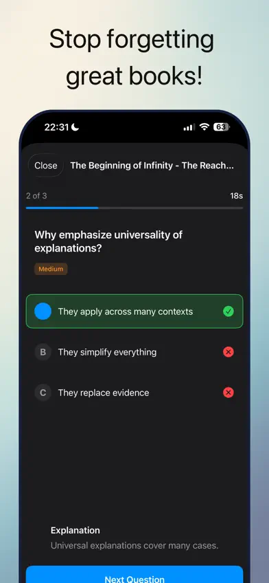 Book Social: Quizzes screenshot 4