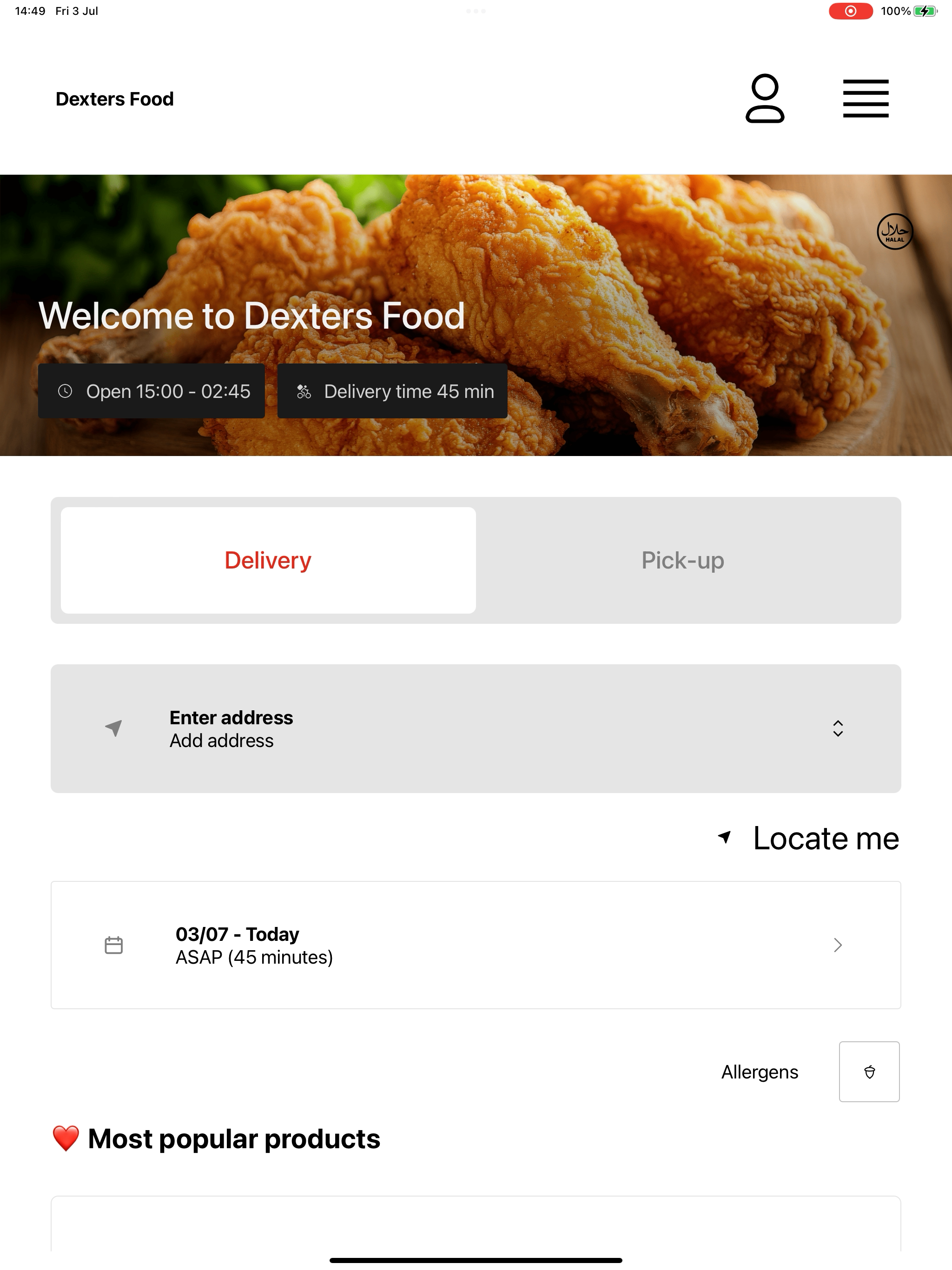 Dexters Food