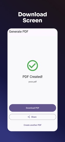 EzPDF – Image to PDF Converter screenshot