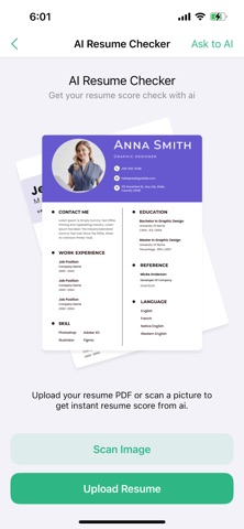 Resume Maker: AI CV Creator Screenshot 3 of 6