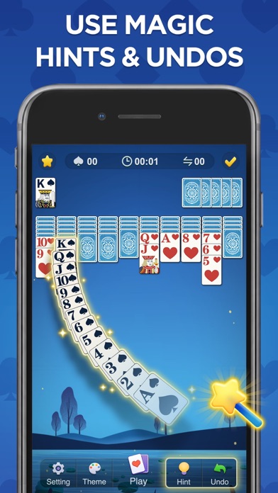 Classic Spider Solitaire Mania Screenshot 4 of 6