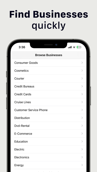 Dial Customer Service Screenshot