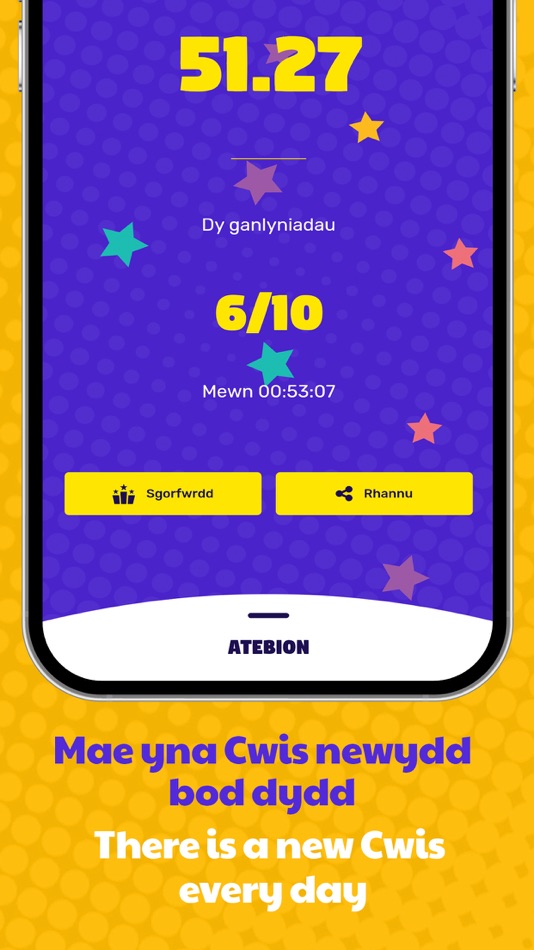 #3. Cwis Bob Dydd (iOS) Bởi: S4C