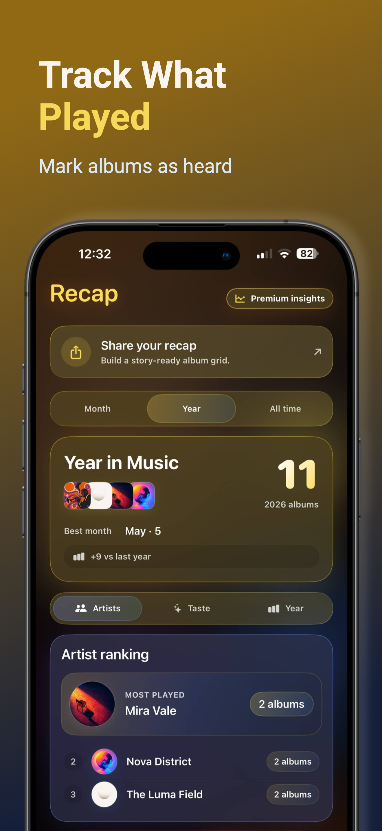 Side B: Album Tracker
