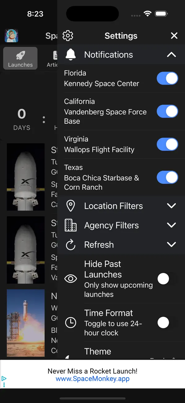 Screenshot #3 pour Space Launch Schedule
