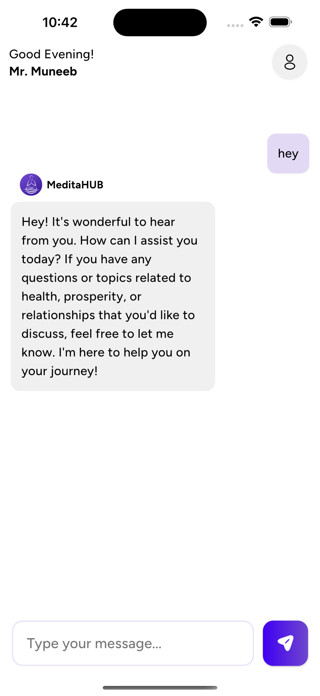 MeditaHUB Screenshot 2 of 3