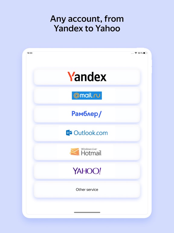 Screenshot #5 pour Yandex Mail - Email App
