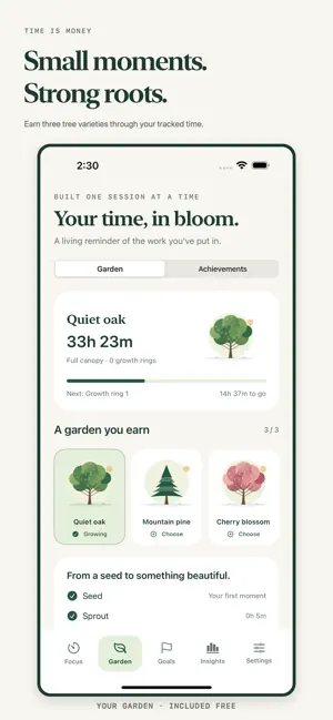 Time is Money: Focus & Grow screenshot 2