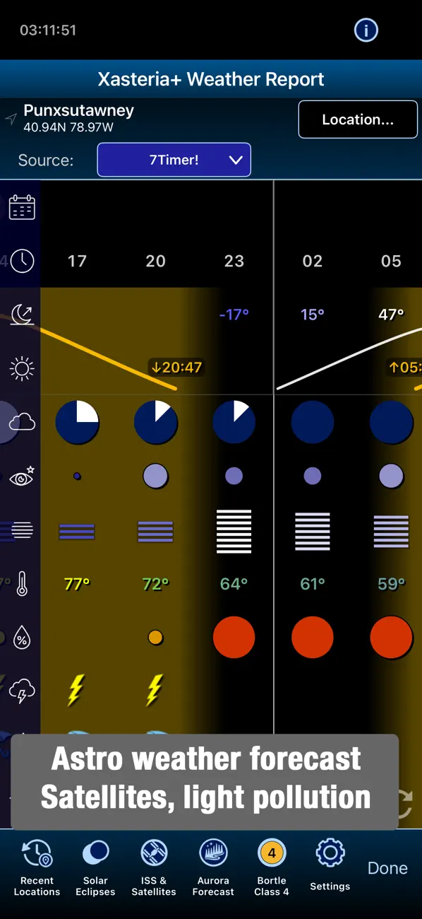 Screenshot #3 pour Polar Scope Align Pro Watch