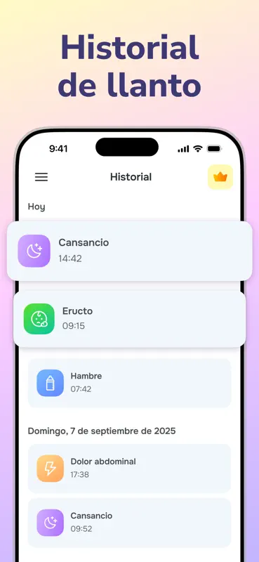 Llanto de bebé: Analizador screenshot 8 of 8