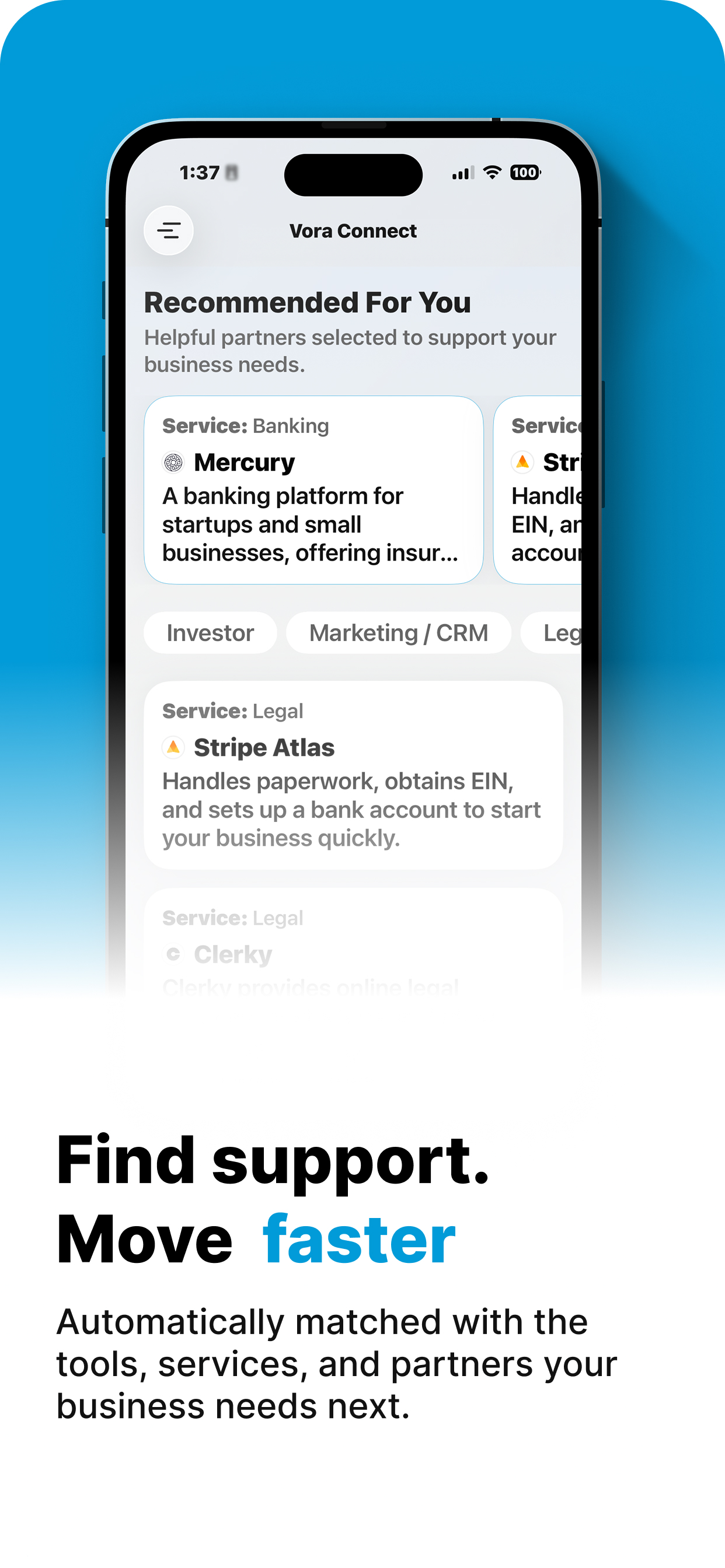 Vora IQ: AI Startup Builder screenshot 7