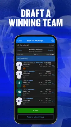 FanDuel Fantasy Sports iPhone image 2