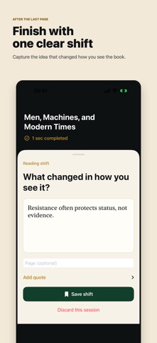 Readshift screenshot