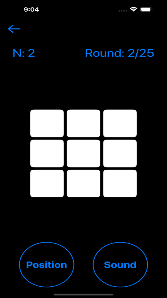 #3. NBack Game (iOS) 由: Kornel Miszczak